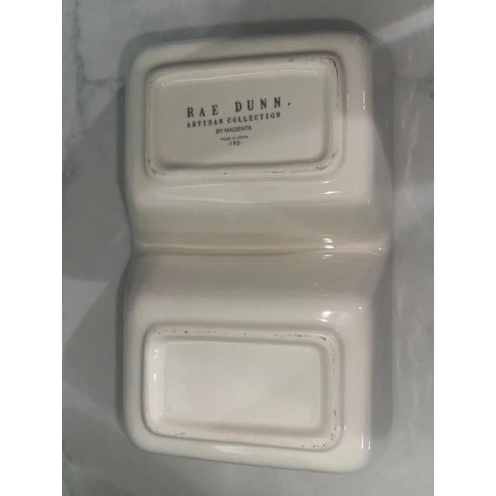 Rae Dunn Stash‎ & Keep Divided Dish Tray Catch-all